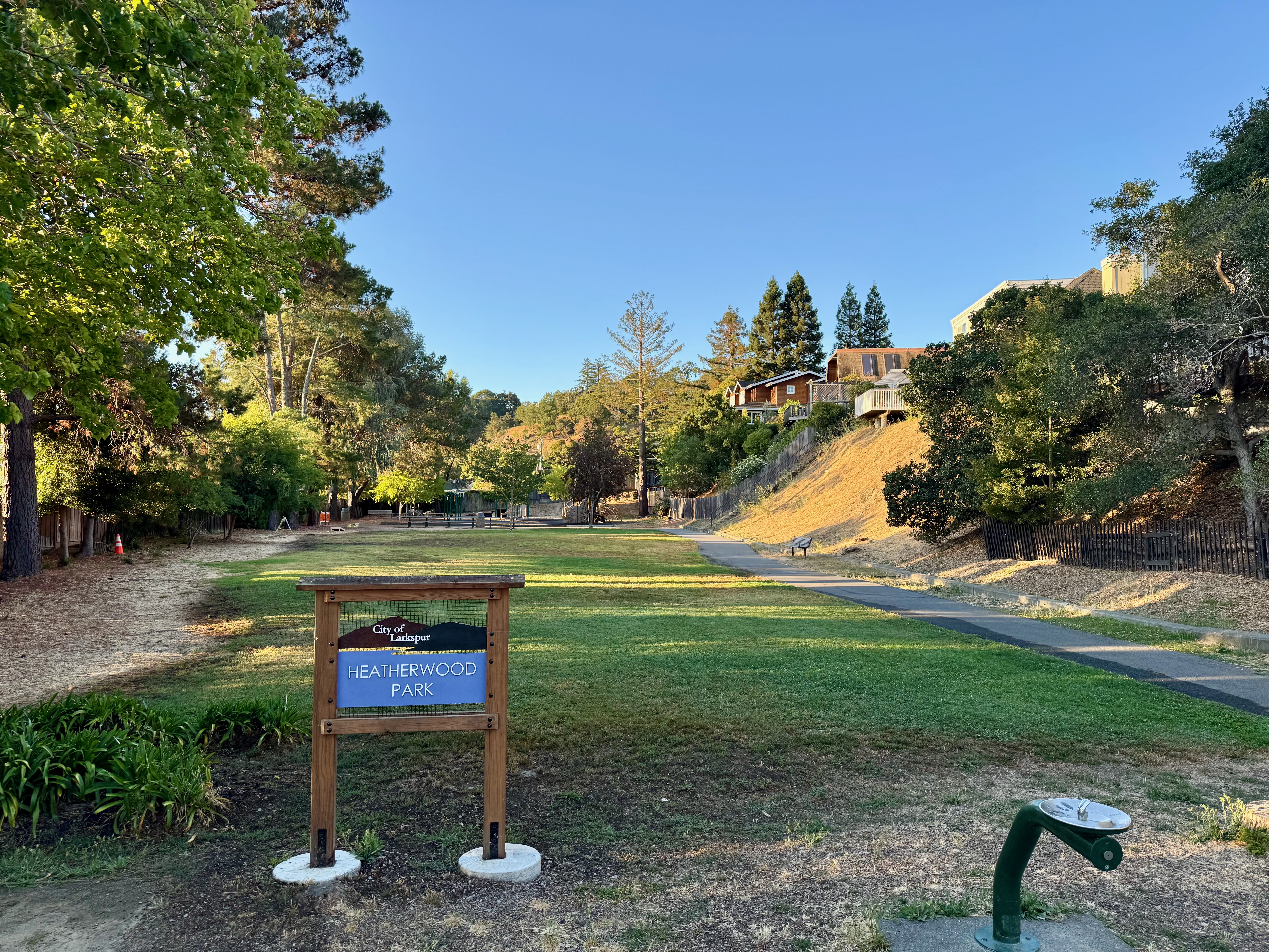 Heatherwood Park in Larkspur