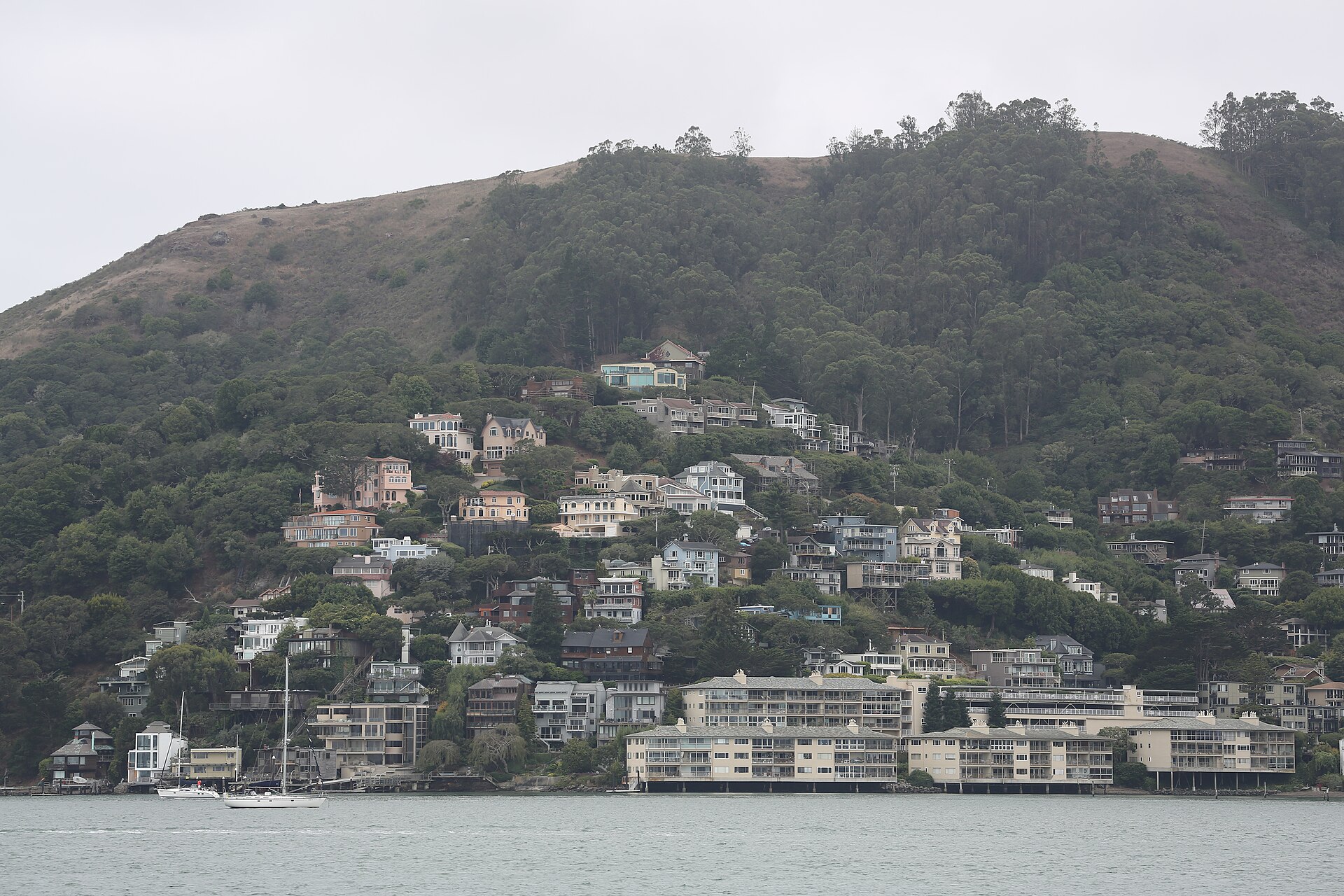 Banana Belt central Sausalito microclimate